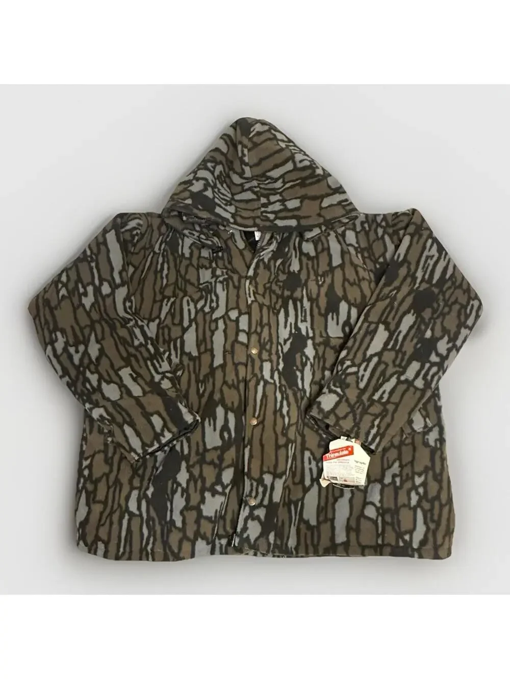 Vintage Cabela's Jacket Mens Extra Large Camo Dry-Plus Hunting Made USA‎ 90s NWT